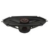 Cerwin-Vega® Mobile HED® Series 4-In. x 10-In. 320-Watt-Max 2-Way Coaxial Speakers, Black and Red, 2 Pack - 2 of 4