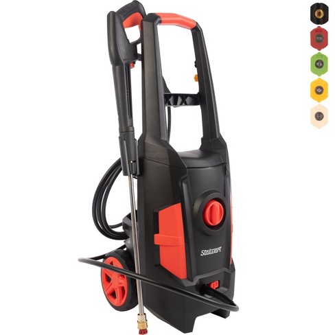 IronMax 3500PSI Electric Pressure Washer 2.6GPM 1800W w/ Wheels 4 Nozzles &  Foam Lance 