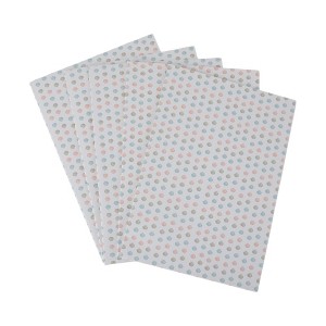 Unique Bargains Gift Wrap Paper White Kraft 27.56x19.69 " 5Pcs - 1 of 4