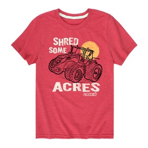Boys' - Case IH - Shred Some Acres Short Sleeve Graphic T-Shirt - 1 of 4
