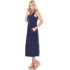 Women's Scoop Neck Tiered Midi Dress - White Mark - 2 of 3