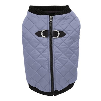 Gooby Fashion Vest Dog Jacket Gray, Small