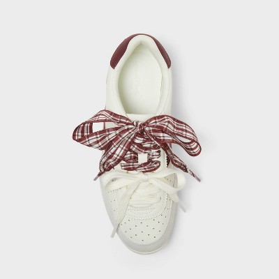 Женские кроссовки Universal Thread Women's Sammy Sneakers - Universal Thread™ Burgundy 8.5 — фото 3