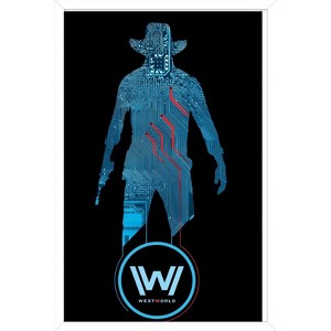 Trends International Westworld - Black Framed Wall Poster Prints - 1 of 4