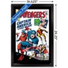 Trends International Marvel Comics - Avengers - Captain America - Comic Cover #4 Framed Wall Poster Prints - 3 of 4