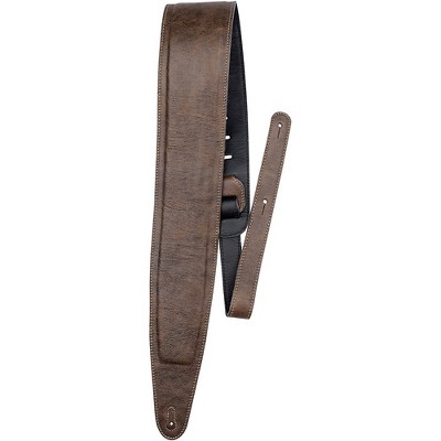 Perri's Padded Garment Italian Leather Guitar Strap