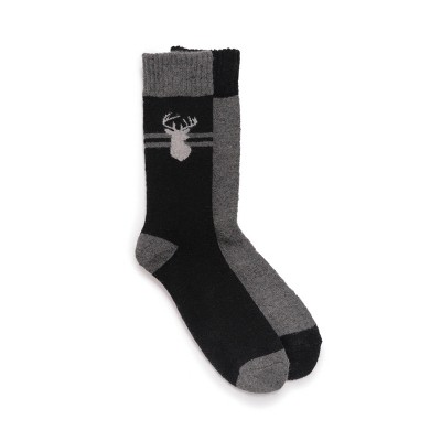 Muk Luks Men's 2 Pair Pack Wool Socks : Target