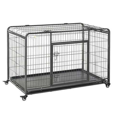 PawHut 36 Heavy Duty Panel Pet Playpen Yard Fence for Animals Cage Metal Wire Indoor