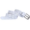 INSPIRE CHIC Women's Carved Multi-Hole Hollow Leather Belts - 4 of 4
