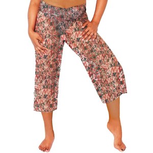 Women's Marije High Waisted Capri Pants - MIGA Swimwear - 1 of 2