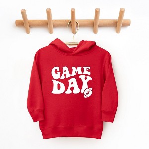 The Juniper Shop Game Day Football Toddler Graphic Hoodie - 1 of 3