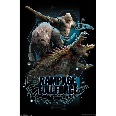 22.375" x 34" Rampage - Full Force Unframed Wall Poster Print - Trends International