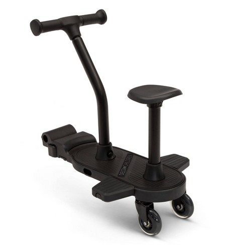 Stroller store stand attachment