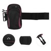 Unique Bargains Classical Phone Holder Arm Bands with Zipper 1 Pc - 3 of 4