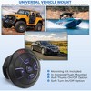 Pyle Wireless BT Audio Controller - Waterproof Marine Receiver Remote for Car, Truck, Boat, ATV, UTV, PowerSport Vehicles - 5.0 BT - 3 of 4