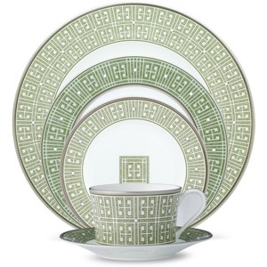 Noritake Infinity Green Platinum 5-Piece Place Setting - 1 of 4