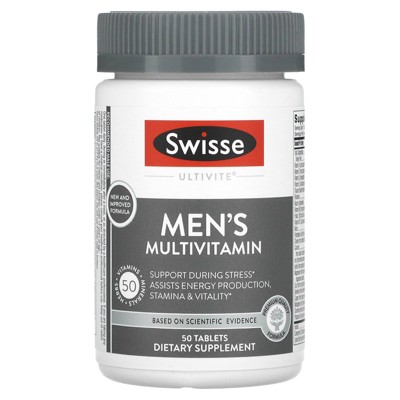 Swisse Ultivite, Men's Multivitamin, 50 Tablets