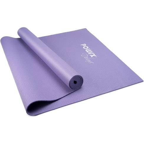 Powrx Yoga Mat With Bag Non-slip Large Foldable Meditation Or Stretching Mat,  Purple : Target