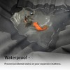 Aoibox Queen Mattress Protector Waterproof Fitted Sheet Style 18 Inch Deep Pocket Noiseless Breathable Dark Gray - 2 of 4