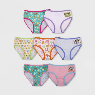 Girls' Animal Crossing 7pk Underwear - 4