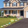 Big Dot of Happiness Congrats - Yard Sign and Outdoor Lawn Decorations - Congratulations Yard Signs - Set of 8 - 2 of 4