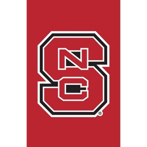 Evergreen North Carolina State University Garden Applique Flag- 12.5 x 18 Inches Outdoor Sports Decor for Homes and Gardens - 1 of 4