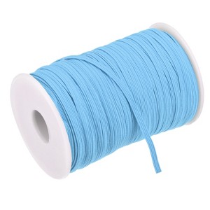 Unique Bargains Flat Elastic Band for Sewing Braided Stretch Strap Cord Roll for Wig Crafts DIY - 1 of 3