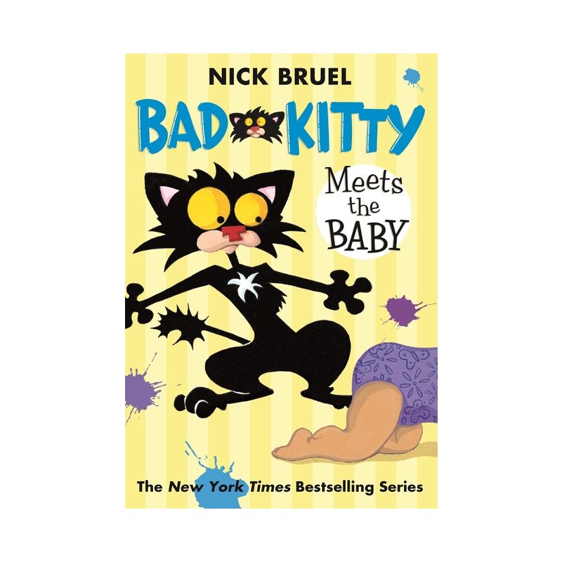 Bad Kitty Meets the Baby ( Bad Kitty) (Reprint) - by Nick Bruel (Paperback), 1 of 2
