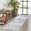 Area Rug Machine Washable Rug Vintage Ultra-Thin Low Pile Rugs Non Slip Non Shedding Rug Foldable Indoor Carpet for Bedroom Living Room - 4 of 4