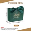 Unique Bargains Elegant Design Kraft Paper Wide Application Gift Bags with Ribbons 16 Pcs - 2 of 3