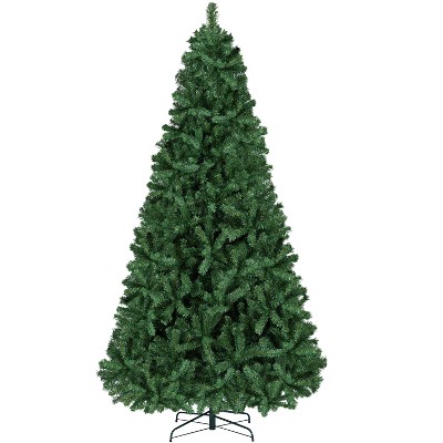 Yaheetech 4.5Ft/6Ft/7.5Ft/9Ft Hinged Spruce Artificial Christmas Tree Holiday Decoration with PVC Tips