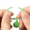 Unique Bargains Stainless Steel DIY Christmas Decoration Pet Bells Keyrings 5 Pcs - 3 of 3