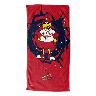 Northwest St. Louis Cardinals MLB Mickey Mouse Wind Up Beach Towel CLAH12