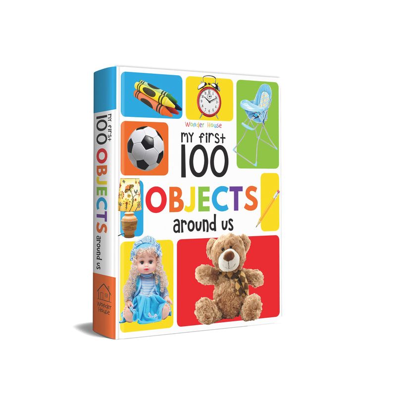 My First 100 Objects Around Us - by  Wonder House Books (Board Book), 1 of 2