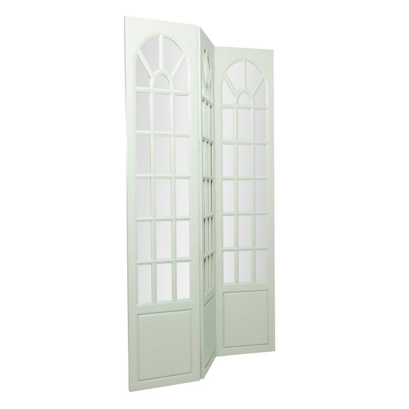 French Country Pine Room Divider Screen - Olivia & May, 4 of 8