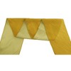 INSPIRE CHIC Women's Solid Contrast Color Pleated Long Satin Neck Scarves 49.2"x4.3" 1 Pc - 4 of 4