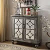 Velika Accent Table Weathered Gray - Acme Furniture - 2 of 4