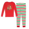 Seven Times Six Dr. Seuss Grinch Merry Grinchmas! Matching Family Unisex Adult And Kids Pajama Set - 3 of 4