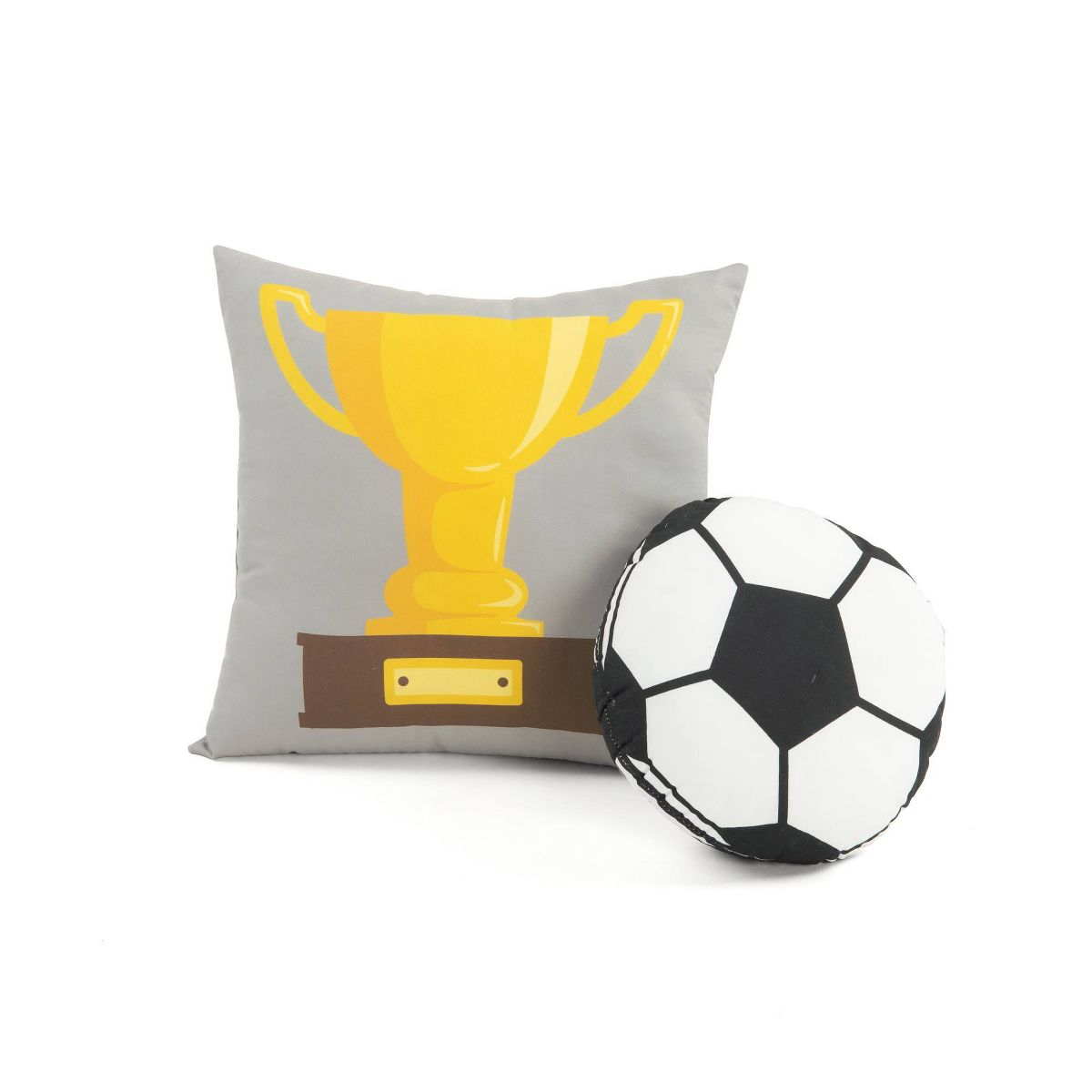 Soccer Game Reversible Oversized Quilt Set - Lush Décor - thumbnail 9