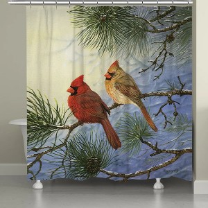 Laural Home Winter Solitude Shower Curtain - 1 of 1