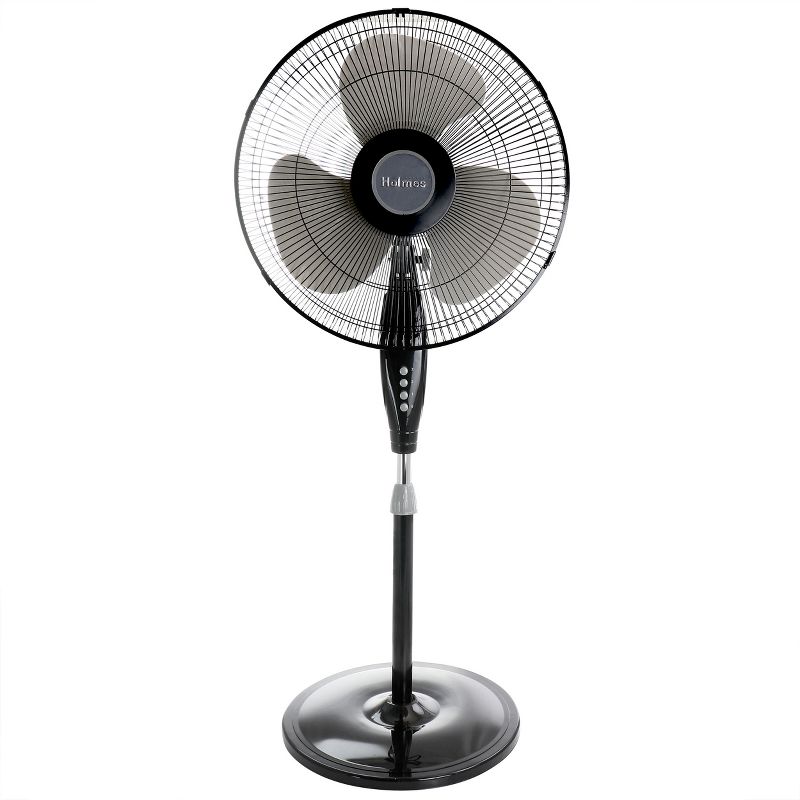Holmes Oscillating 16 Inch Blade Stand Fan with Metal Grill, 1 of 6