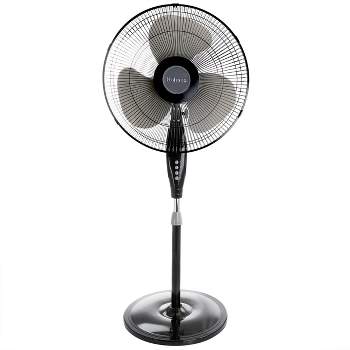 Holmes Oscillating 16 Inch Blade Stand Fan with Metal Grill
