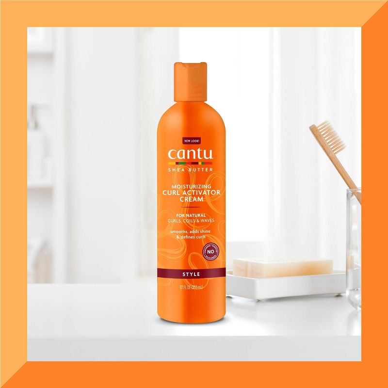 Cantu Natural Hair Moisturizing Curl Activator Cream - 12 fl oz, 4 of 14