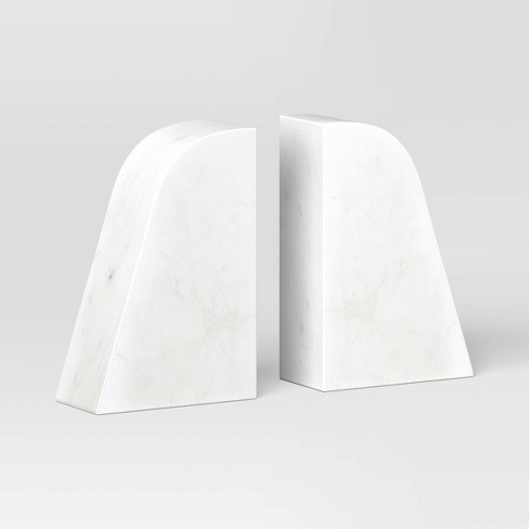 Set Of 2 Brass Modern Bookends - Threshold™ Designed With Studio Mcgee :  Target