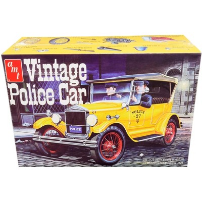 vintage police car toy