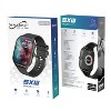 Supersonic® Advanced Waterproof Smart Sports Watch with 2-In. Touch Screen and Heart Rate Monitoring, SC-181SW, Black - 3 of 4