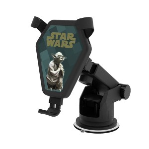 Keyscaper Star Wars Yoda Color Block 10-Watt Wireless Car Charger - 1 of 4