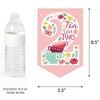 Big Dot of Happiness 2nd Birthday Tea for Two - Garden Second Birthday Party Bunting Banner - Party Decorations - Happy 2nd Birthday - 2 of 4