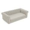 Kumasinova Extra Large Dog Bed,Modern Dog Couch with Linen Fabric,Elevated Dog Bed for Giant Breeds,Orthopedic Pet Bed up to 130 lbs - 3 of 4