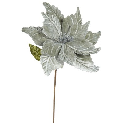 Vickerman 22" Poinsettia Aritificial Christmas Pick